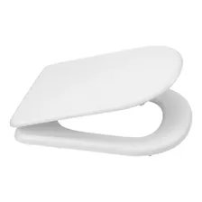 Asiento Madera Termo. Adaptable A Br Hj. Nylon - Daccord Color Blanco