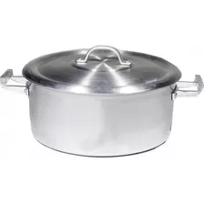 Cacerola Gastronomica Aluminio Reforzada 35 Litros 45cm 