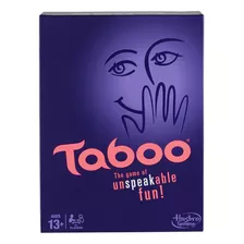 Juego De Mesa Taboo Hasbro Gaming Oficial 162 Tarjetas 13