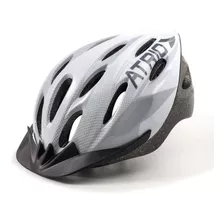 Capacete Ciclismo Adulto G Atrio Mtb 2.0 Br/cinza Com Led