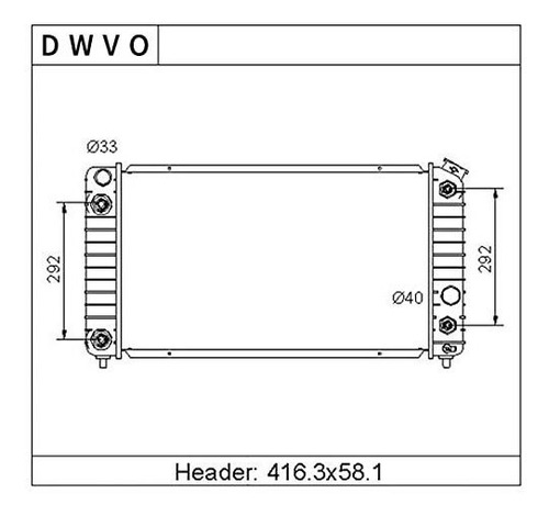 Dwvo Radiador Completo Compatible Con Gmc Chevy Blazer S10 J Foto 7