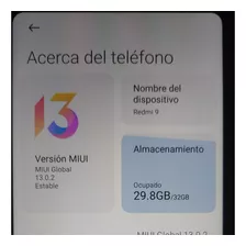 Xiaomi Redmi 9 Única Pieza 