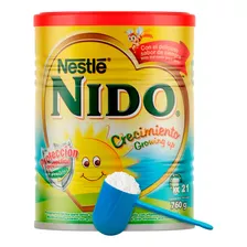 Leche En Polvo Nido Niños En Crecimiento 2+ Descremada 760g