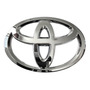 Emblema Logo Toyota 8 Cms X 5.2 Cms Cromado Adherible 