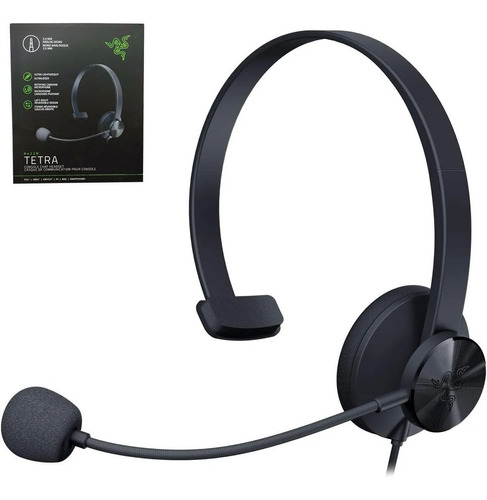 Headset Razer Monaural Tetra - P2/ Microfone Pc / Ps4 / Xbox