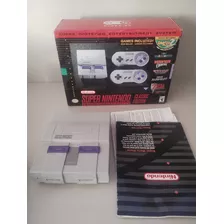 Super Nintendo Classic Mini Original Americano Na Caixa 