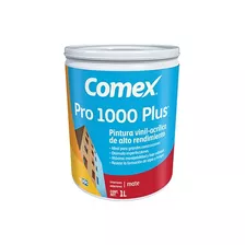 Pintura Pro 1000 Plus Comex Varios Colores Lavable 1litro