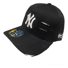 Boné Ny New York Feminino Masculino Snapback Rasgadinho