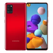 Celular Sansung A21s Rojo 