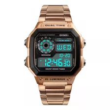 Reloj Digital Business Square Personalizado Para Hombre D