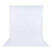 Fundo Infinito Branco Em Algodão Muslin 3,0x5,0m Greika