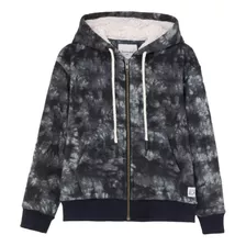 Campera Algodon Niño Wanama James Con Friza Con Capucha Pr