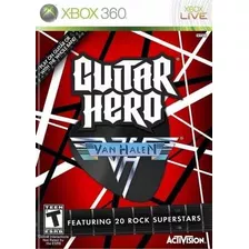 Jogo Xbox 360 Guitar Hero Van Halen Físico Original