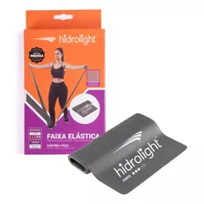 Faixa Elástica Hidrolight Tpe Forte Cinza