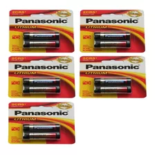 Bat. Panasonic 2cr5 6v Para Cameras Digitais - Kit C/5