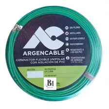 Cable Unipolar Argencable 2.5mm Rollo X 50 Mts Nm247-3