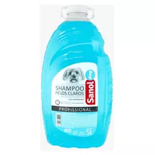 Shampoo Pelos Claros Sanol Dog Banho Tosa 5 Litros Pet Shop