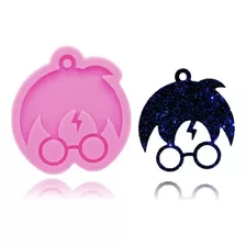 Molde De Silicone Harry Potter Chaveiro Resina Epóxi