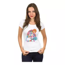 Playera Karol G Mañana Será Bonito Mujer Latam Tour Punch