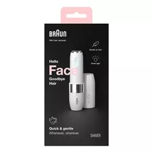 Braun Mini Removedor De Pelos Depilação Facial Elétrica