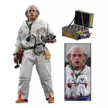 Boneco Hot Toys Doc Brown De Volta Para O Futuro Figure 1/6