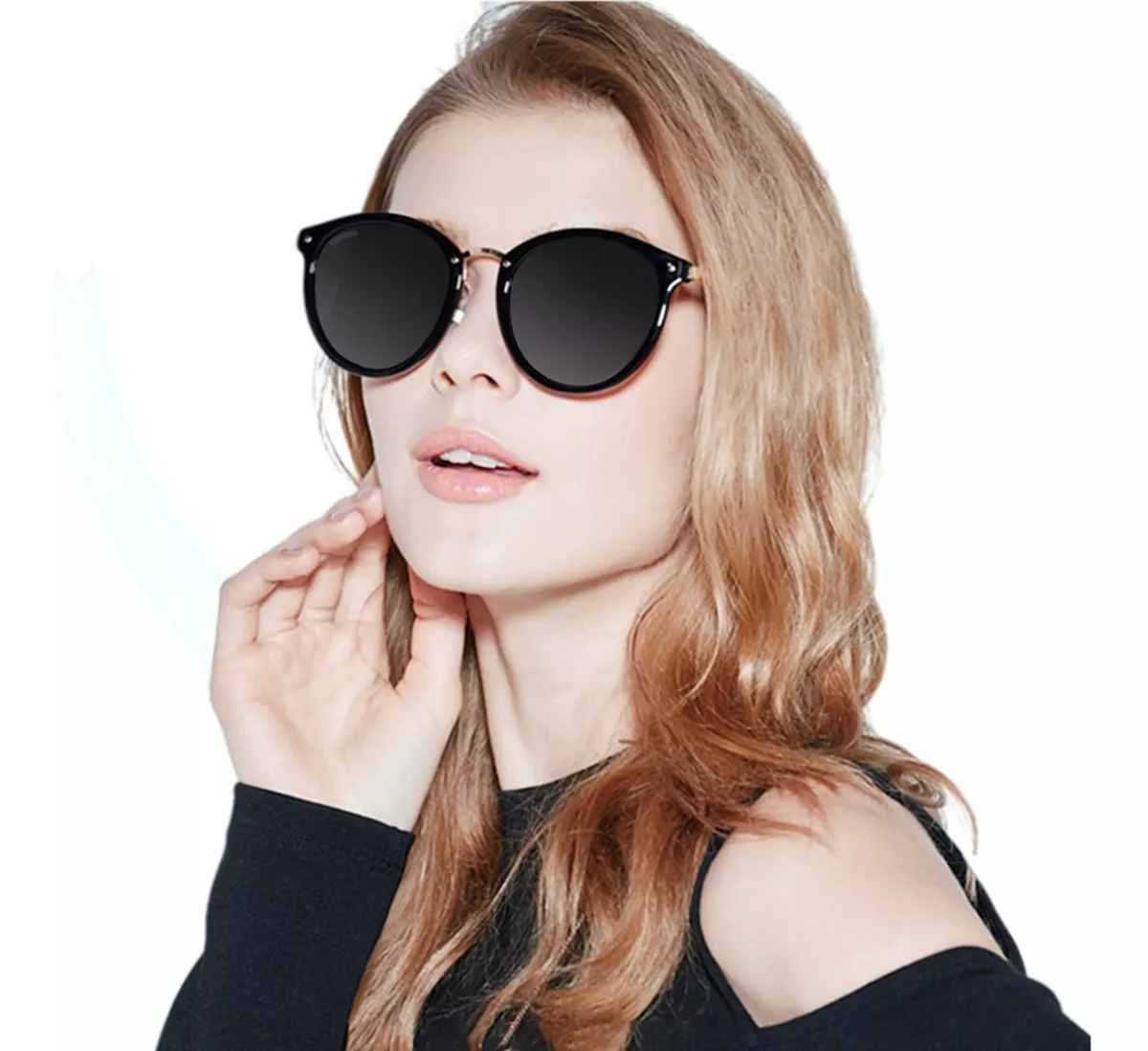 Lentes De Sol Polarizados Gafas Para Dama Mujer Vintage