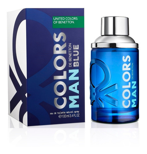 Perfume Benetton Colors Blue Man X 100 Ml Edt
