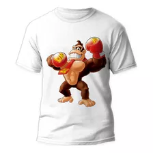 Playera Videojuego Mario Bros Donkey Kong #2767