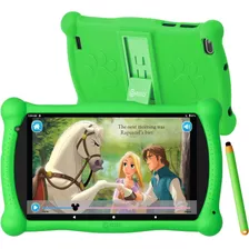 Tablet Contixo V10 Verde, 7'', Con Lapiz, Wifi, 16 Gb Hd