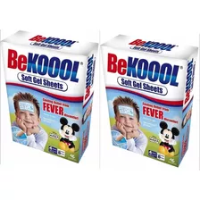 02 Be Koool Adesivos Infantil Alivio De Febre E Vacina 