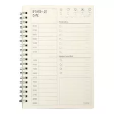 Capa Do Wordpad Daily Planner 2021-2022, Abas Flexíveis, Pap