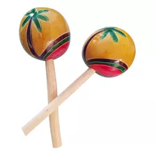 Maracas Artesanal Madera ¡ Decorativo!