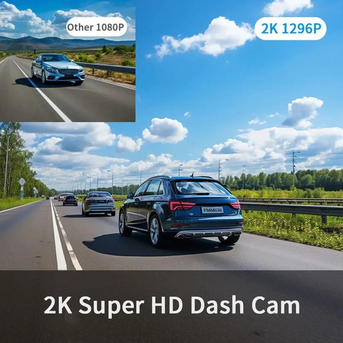 Camara Carro Kawa 2k 1290p Dash Cam Auto Smart Wifi  Foto 5