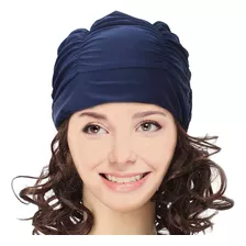 ~? Honbay Gorro De Natación Plisado Gorro De Baño De Pelo La