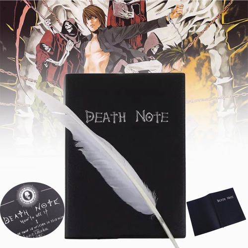 Libreta Death Note Libreta Pluma Y Marcador De Páginas