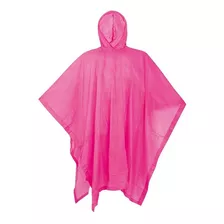 Poncho Rosado Lluvia Pilot Rosa Impermeable Adulto