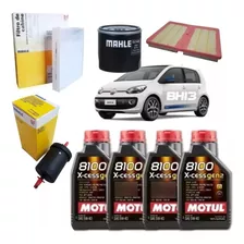 Kit Troca De Filtros Mahle Motul 5w40 8100 Up 1.0 Tsi Oc1449