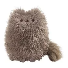 Gato De Peluche Relleno Gris, 6.5 ''