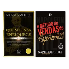 Kit Método De Vendas Napoleon Hill + Quem Pensa Enriquece