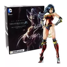 Dc Comics Wonder Woman Variant Play Arts Kai Nº2 Figure Novo