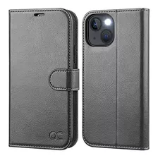 Funda Ocase Para iPhone 14 Plus Wallet Grey