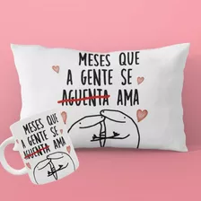 Presente Caneca E Almofada Namorada Esposa Flork Meme Palito