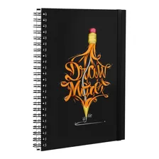 Sketchbook Caderno De Desenho Draw More 50 Folhas A4 180g