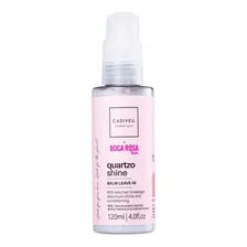 Quartzo Shine Balm Leave-in 120ml Boca Rosa Hair Cadiveu