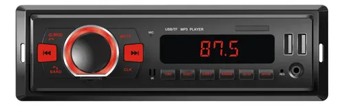 Auto Radio Mp3 Roadstar Cont. Remoto Bluetooh Rca Fm Sd Usb 2