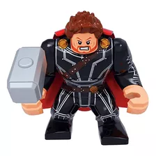 Boneco Thor Avengers - Big Blocos De Montar