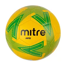 Mitre Impel Training Soccer Ball Yellow/lime/black 5