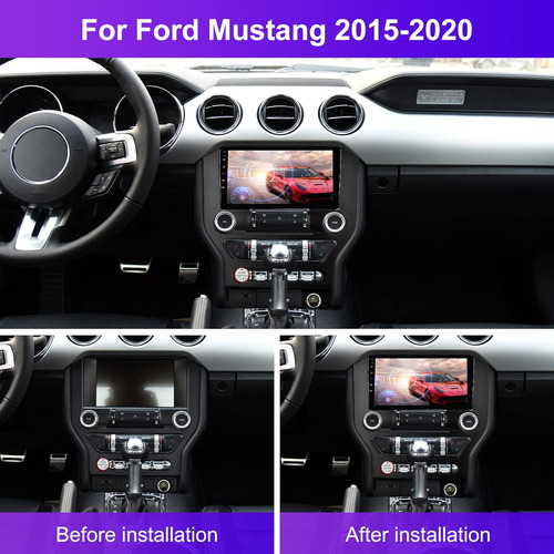 Para Ford Mustang Radio 2015-2020 Android 11 Radio De Coche  Foto 2