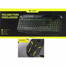 Pack Teclado Y Mouse Gamer Game Snakebyte Mouse 