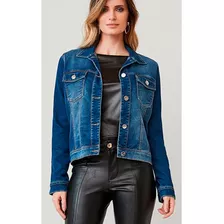 Jaqueta Jeans Moletom Feminina Realist 120151